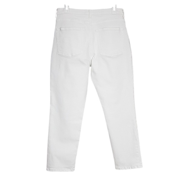 EVERLANE Organic Cotton Cheeky Crop Jeans in Ecru Size 30 -- CLOSET STAPLE!!! - Picture 5 of 6